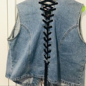 Vintage Jean Vest 🧥